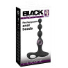 Black Velvets Stimulateur Beads Velvet 16.5 x 3.5 cm Noir